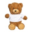 Orsetto peluche in poliestere con t-shirt personalizzabile FullGadgets.com
