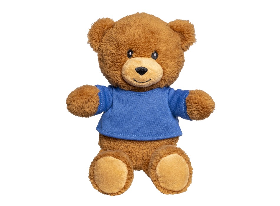 Orsetto peluche in poliestere con t-shirt personalizzabile FullGadgets.com