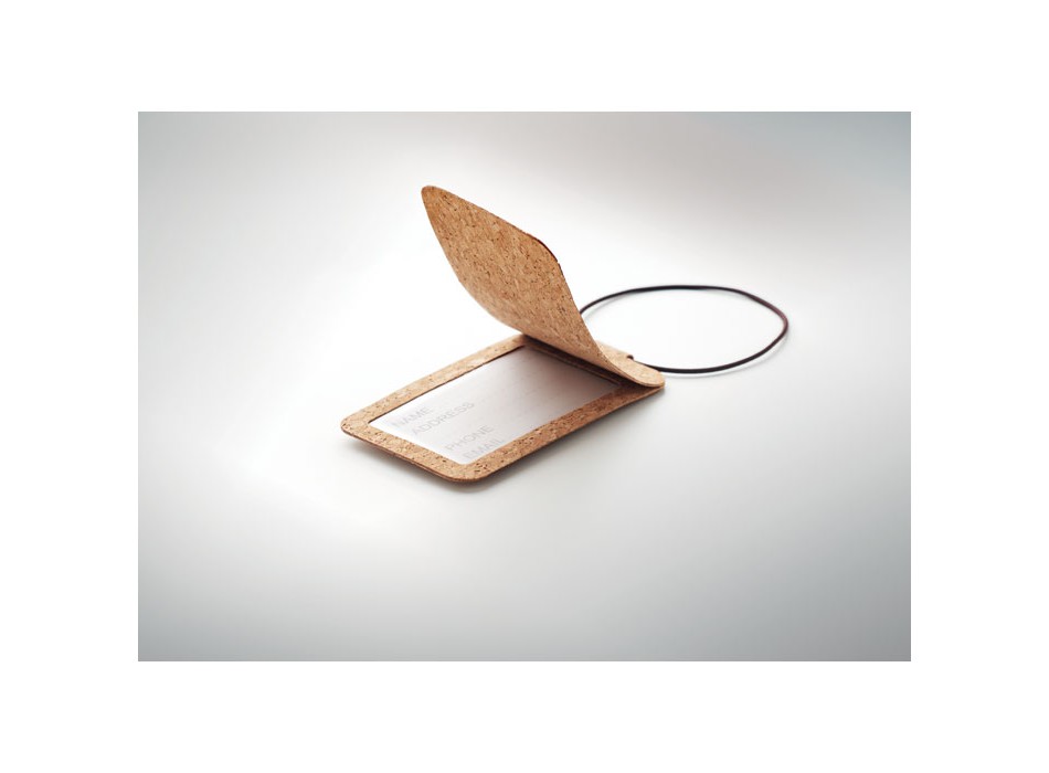 OVALIS - Etichetta bagagli in sughero FullGadgets.com