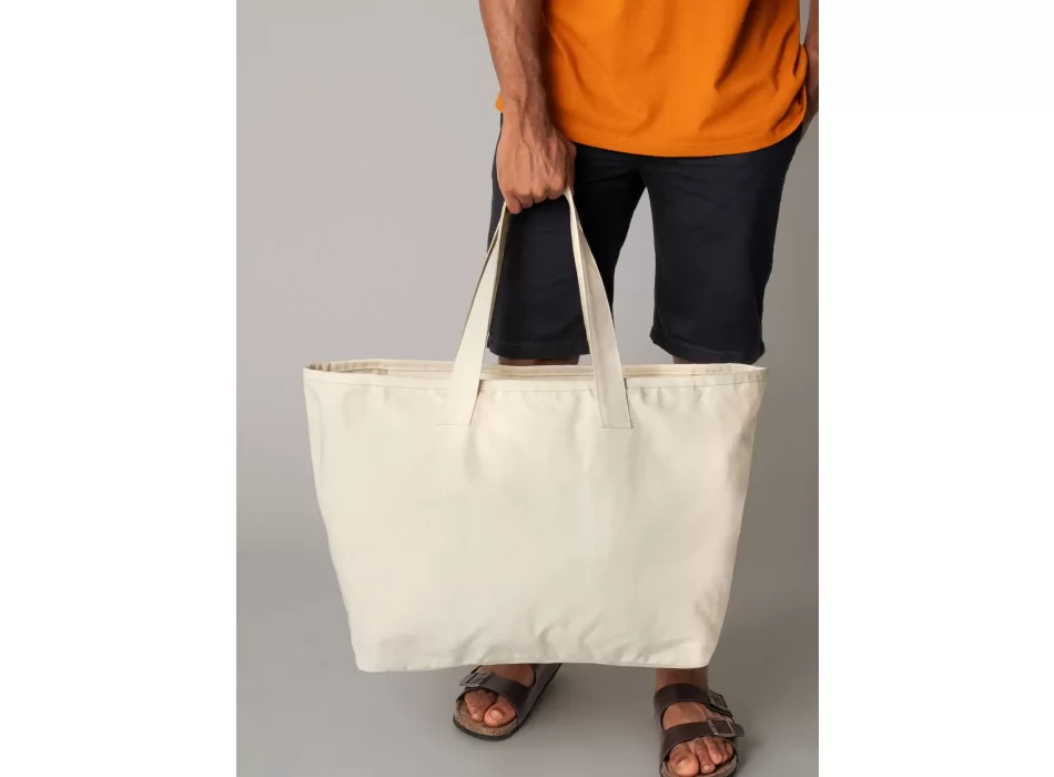 Oversized Heavy Duty Canvas Tote Bag FullGadgets.com