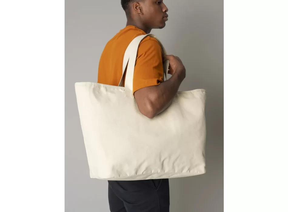 Oversized Heavy Duty Canvas Tote Bag FullGadgets.com