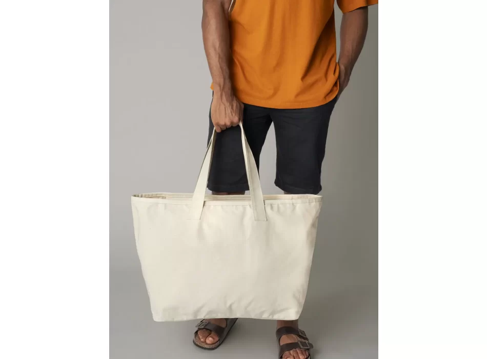Oversized Heavy Duty Canvas Tote Bag FullGadgets.com