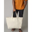 Oversized Heavy Duty Canvas Tote Bag FullGadgets.com