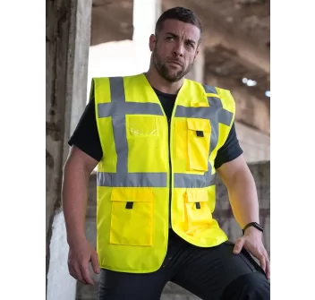 Padded Comf . Exec. Safety Vest "Wismar" FullGadgets.com