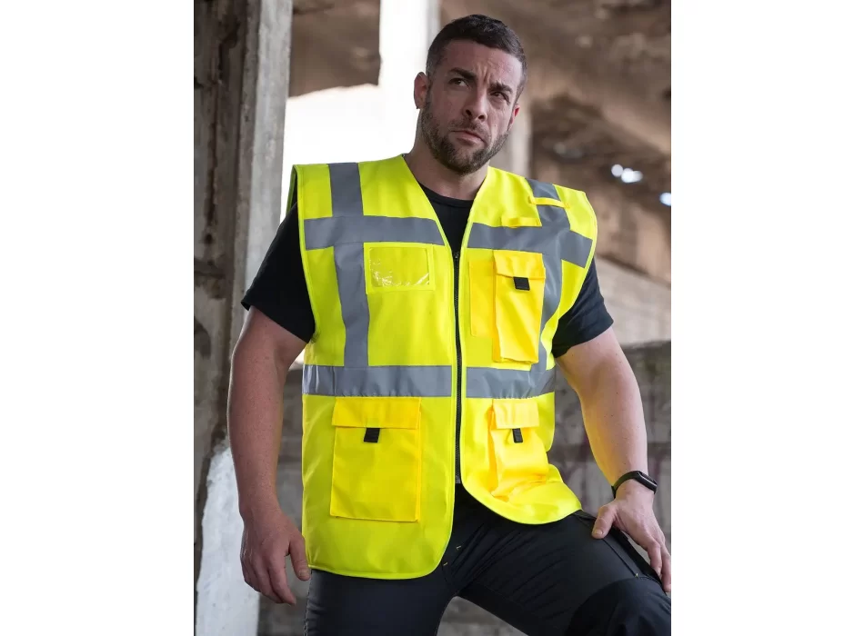 Padded Comf . Exec. Safety Vest "Wismar" FullGadgets.com