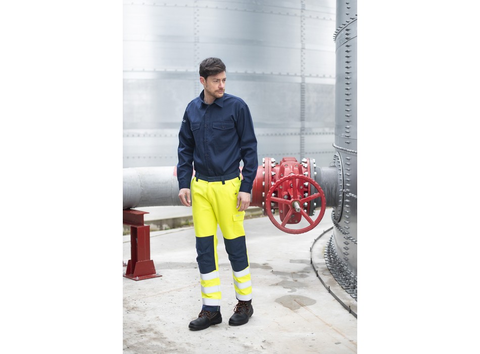 PANTALONE H.V. GIALLO MULTINORMA FullGadgets.com