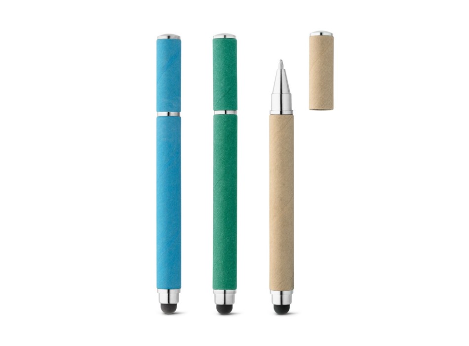 PAPYRUS. Penna a sfera in carta kraft e ABS con punta touch FullGadgets.com