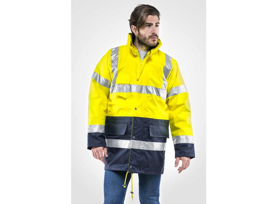 PARKA BI-ROAD ARANCIO/BLU FullGadgets.com