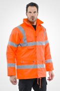 PARKA STOP ALTA VISIBILITA' ARANCIO