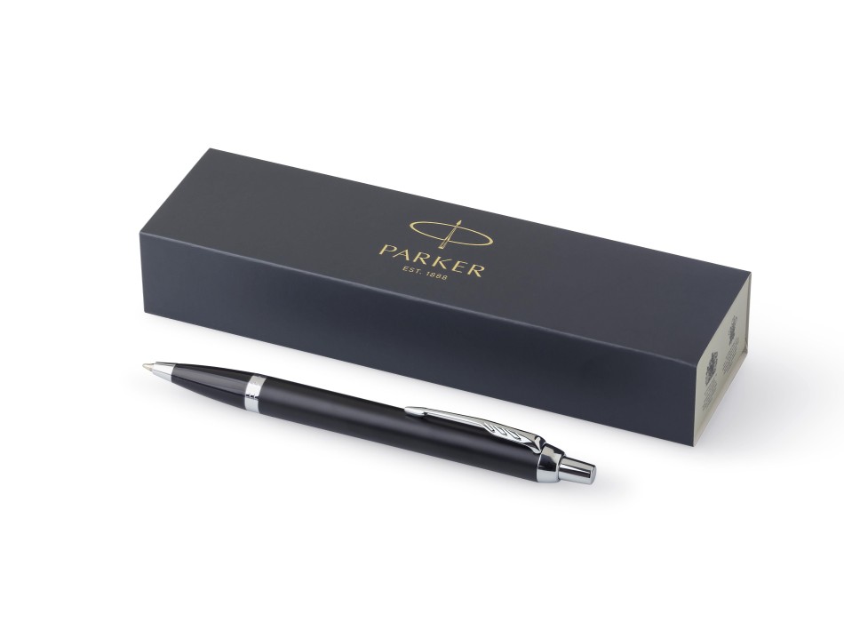 Parker, penna a sfera IM in ottone cromato FullGadgets.com