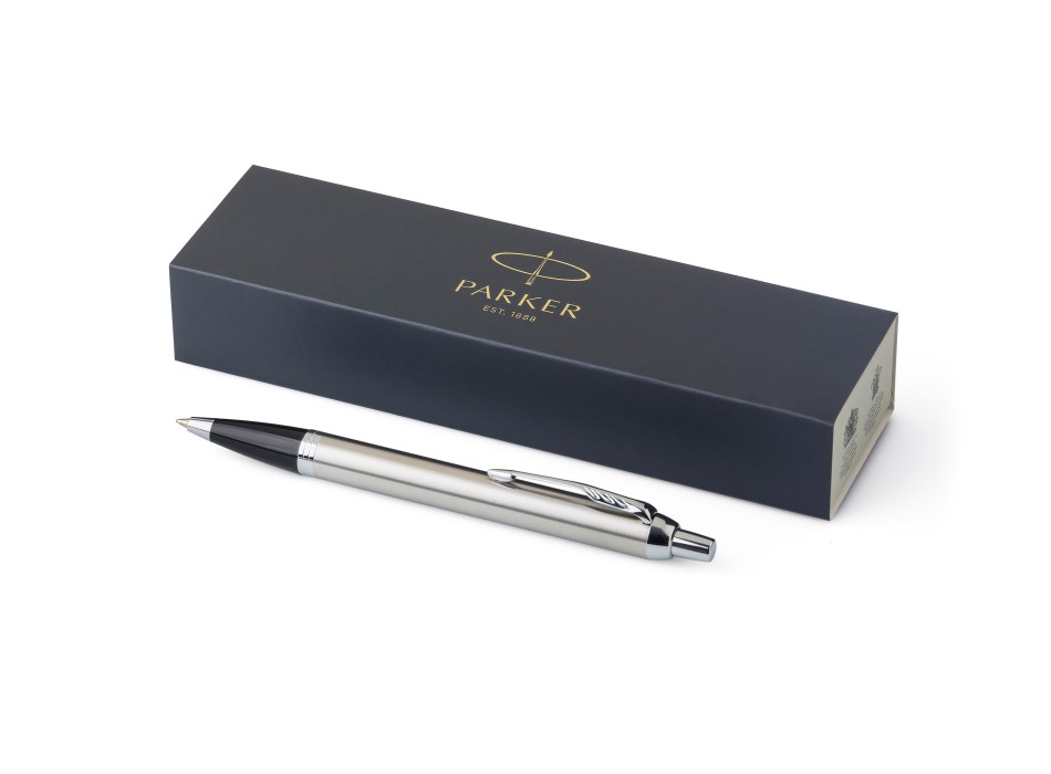 Parker, penna a sfera IM in ottone cromato FullGadgets.com