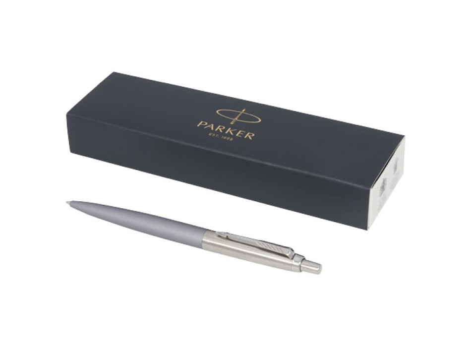 Parker penna a sfera opaca con finiture cromate Jotter XL (inchiostro blu) FullGadgets.com