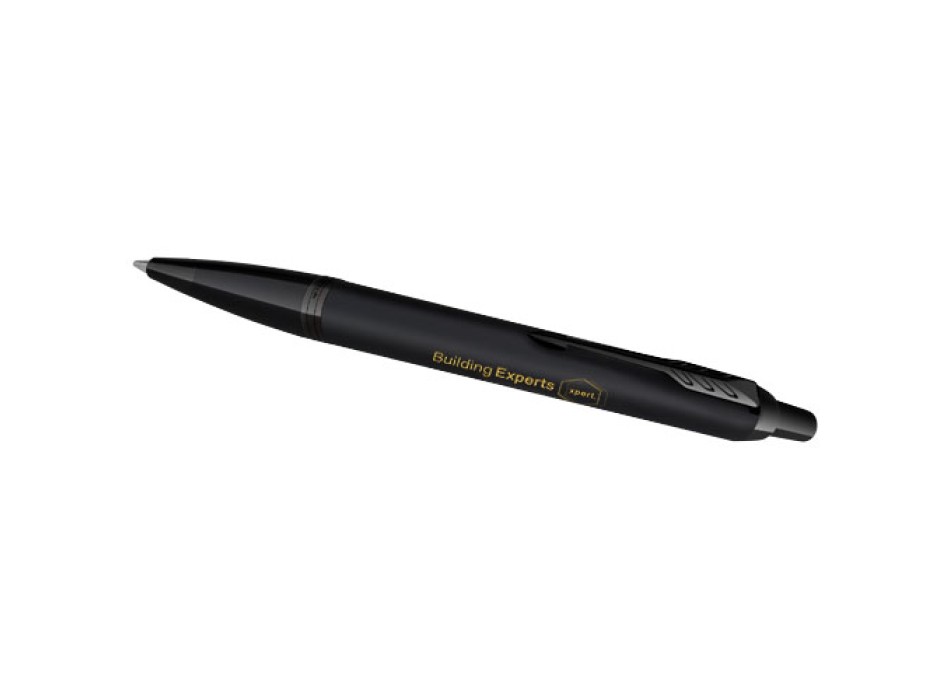 Parker set penna a sfera e penna roller acromatiche in confezione regalo IM (inchiostro nero/blu) FullGadgets.com