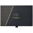 Parker set penna a sfera e penna roller acromatiche in confezione regalo IM (inchiostro nero/blu) FullGadgets.com