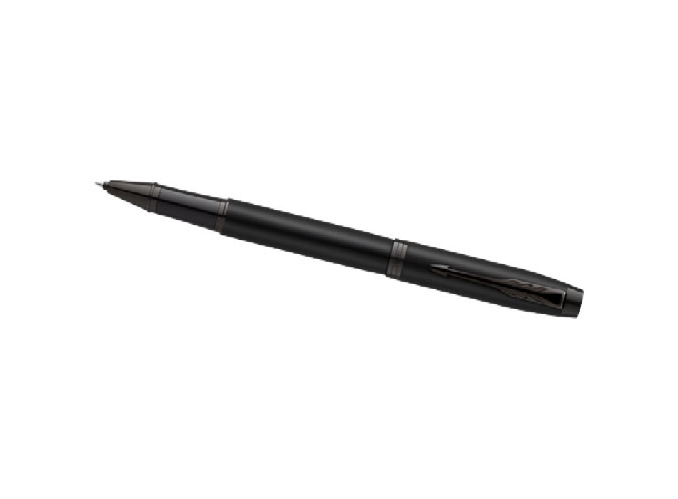 Parker set penna a sfera e penna roller acromatiche in confezione regalo IM (inchiostro nero/blu) FullGadgets.com