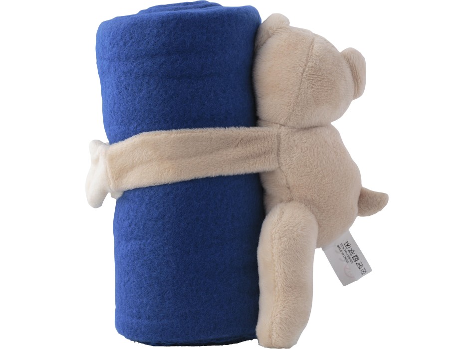 Peluche Orsetto con coperta in pile Owen FullGadgets.com