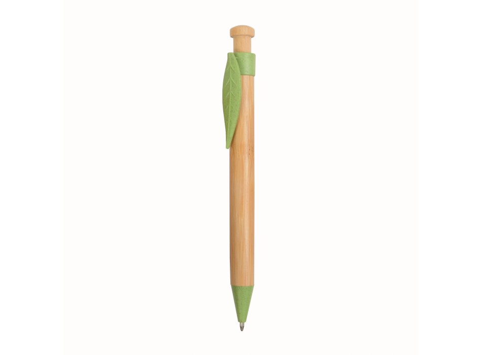 Penna a scatto in bamboo, paglia di grano (50%) e pp (50%) FullGadgets.com