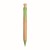 Penna A Scatto In Bamboo, Paglia Di Grano (50%) E Pp (50%) Personalizzabile