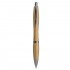Penna A Scatto In Bamboo Personalizzabile Con Clip In Metallo