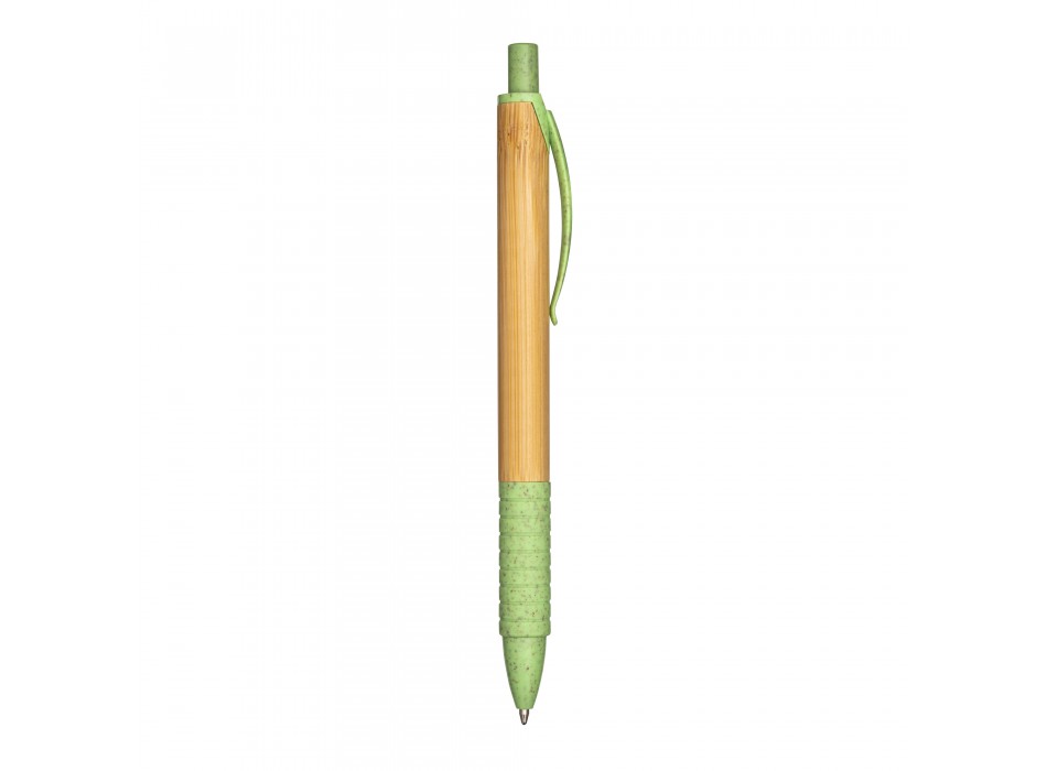 Penna a scatto  in bambù e in paglia di grano FullGadgets.com