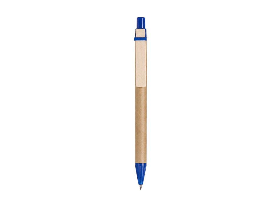 Penna a scatto in carta riciclata, particolari in PP e paglia di grano colorati FullGadgets.com