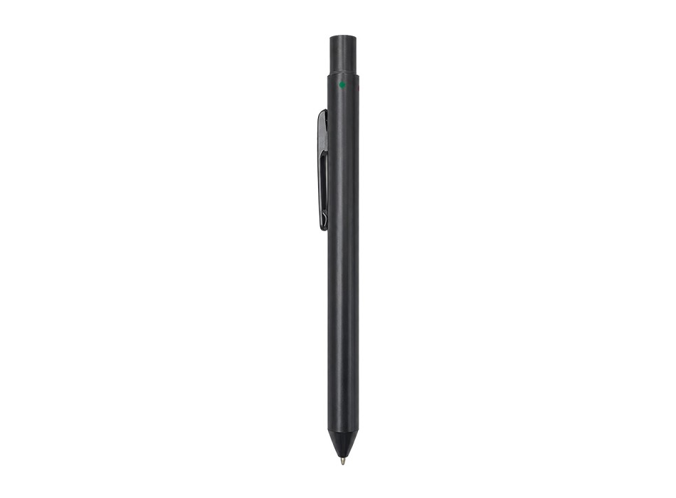 Penna a scatto in metallo. Quattro refill (nero, blu, rosso, verde) FullGadgets.com