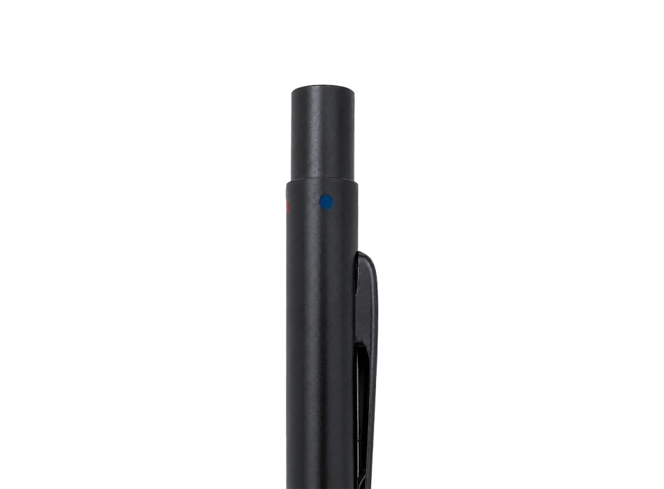 Penna a scatto in metallo. Quattro refill (nero, blu, rosso, verde) FullGadgets.com