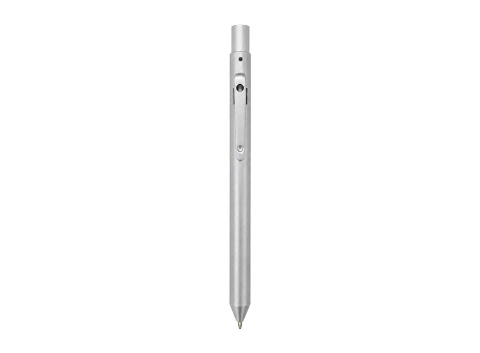 Penna a scatto in metallo. Quattro refill (nero, blu, rosso, verde) FullGadgets.com