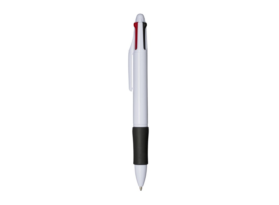 Penna a scatto in plastica 4 refill. Impugnatura gommata FullGadgets.com