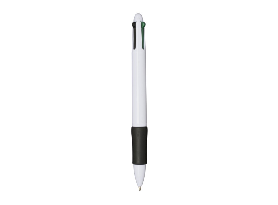 Penna a scatto in plastica 4 refill. Impugnatura gommata FullGadgets.com