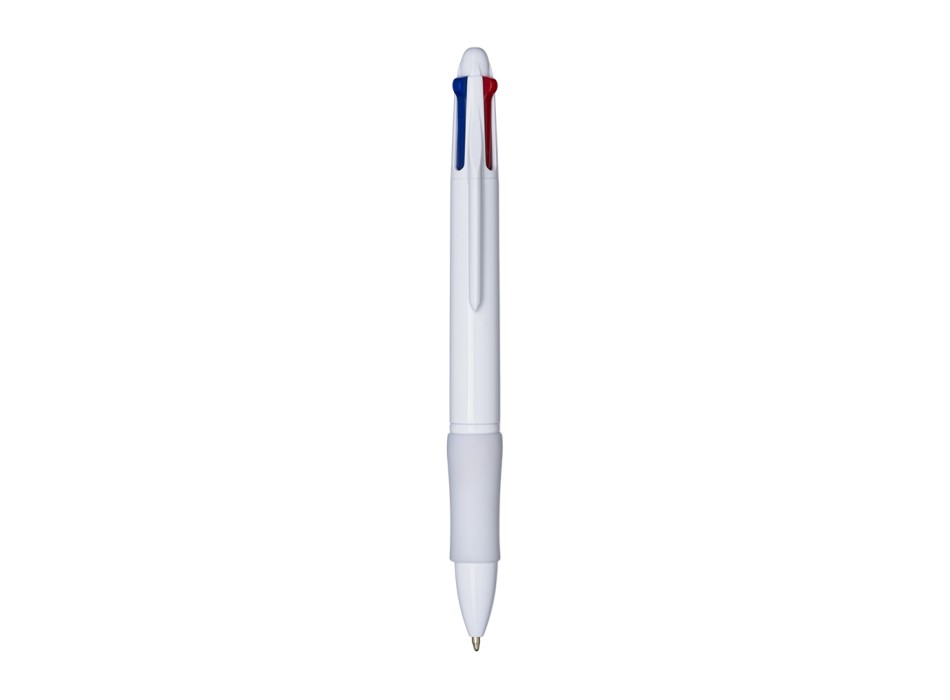 Penna a scatto in plastica 4 refill. Impugnatura gommata FullGadgets.com