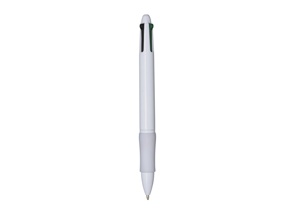 Penna a scatto in plastica 4 refill. Impugnatura gommata FullGadgets.com