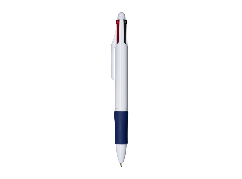 Penna a scatto in plastica 4 refill. Impugnatura gommata FullGadgets.com