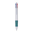 Penna a scatto in plastica 4 refill. Impugnatura gommata FullGadgets.com