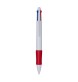 Penna a scatto in plastica 4 refill. Impugnatura gommata FullGadgets.com