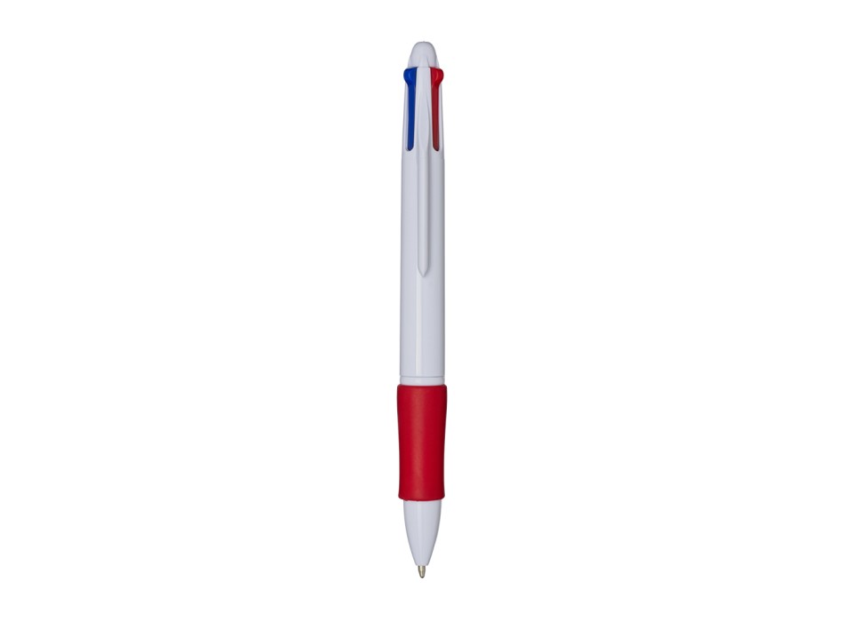 Penna a scatto in plastica 4 refill. Impugnatura gommata FullGadgets.com
