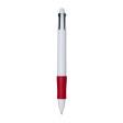 Penna a scatto in plastica 4 refill. Impugnatura gommata FullGadgets.com