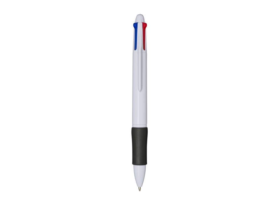 Penna a scatto in plastica 4 refill. Impugnatura gommata FullGadgets.com