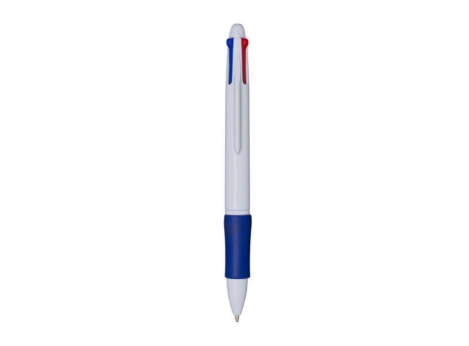 Penna a scatto in plastica 4 refill. Impugnatura gommata FullGadgets.com