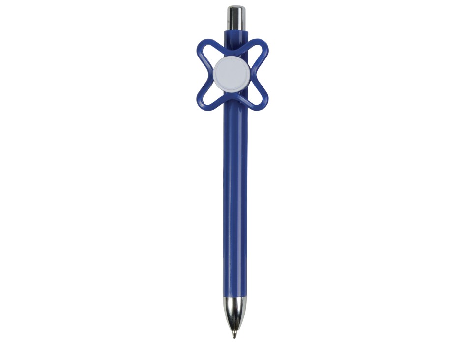 Penna a scatto in plastica colorata con spinner colorato FullGadgets.com