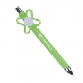 Penna A Scatto In Plastica Colorata Personalizzabile Con Spinner Colorato