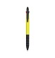 Penna a scatto in plastica con 3 refill dei colori blu, nero e rosso FullGadgets.com