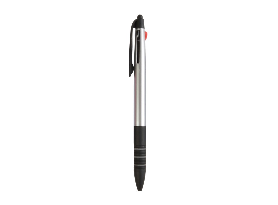 Penna a scatto in plastica con 3 refill dei colori blu, nero e rosso FullGadgets.com