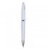 Penna A Scatto In Plastica Con Fusto Bianco E Clip Curva Con Interno Colorato, Refill Jumb Personalizzabile