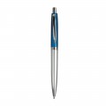 Penna A Scatto In Plastica Con Fusto Bicolore E Clip In Metallo Personalizzabile