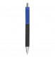 Penna a scatto in plastica con fusto gommato effetto pneumatico nero, con clip larga FullGadgets.com