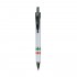 Penna In Plastica Abs Personalizzabile Con Tricolore (Italiano - Francese - Spagnolo) - Refill Jumbo