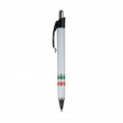 Penna a scatto in plastica con impugnatura tricolore (italia, francia, spagna) FullGadgets.com