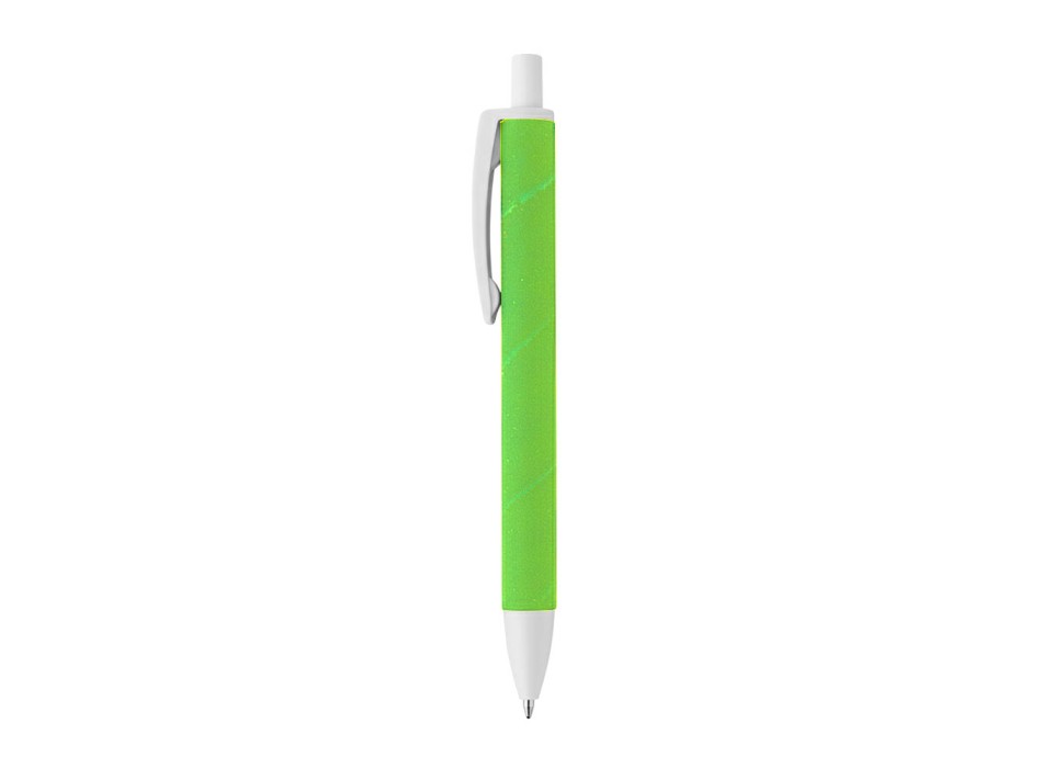 Penna a scatto in plastica. Fusto colorato effetto vellutato FullGadgets.com