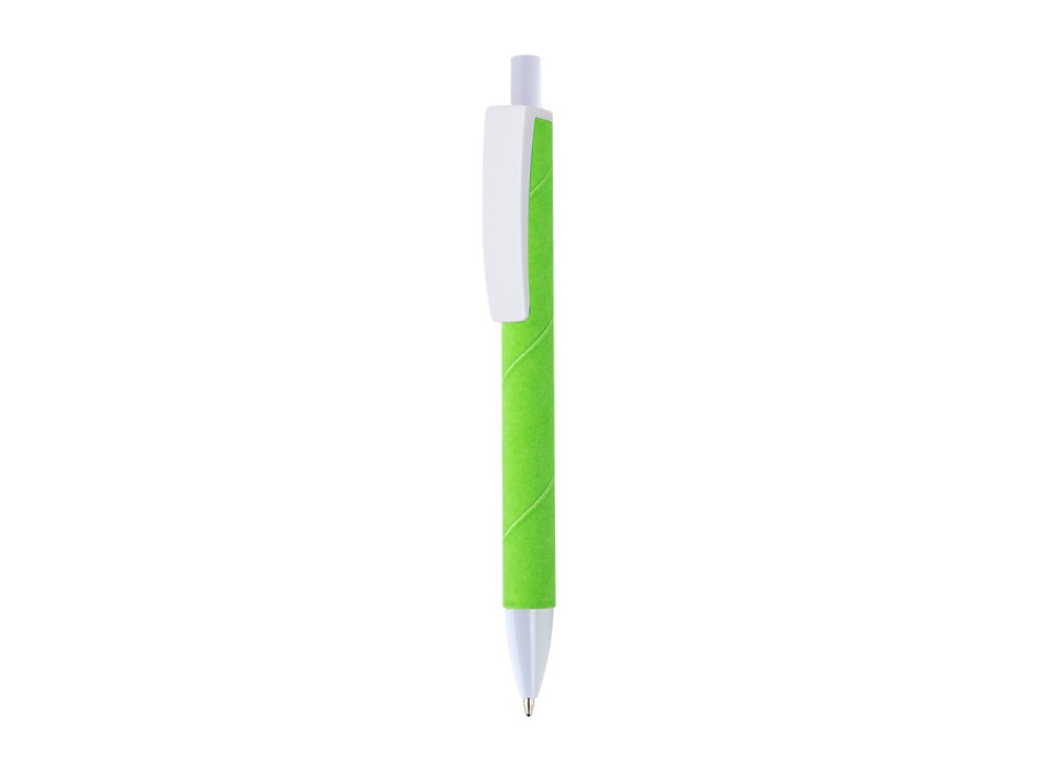 Penna a scatto in plastica. Fusto colorato effetto vellutato FullGadgets.com
